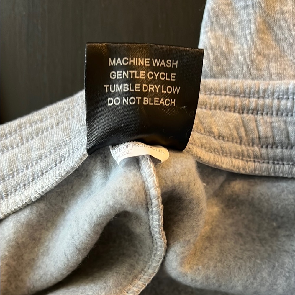 Gray Kids Cargo Joggers - Picture 5 of 5